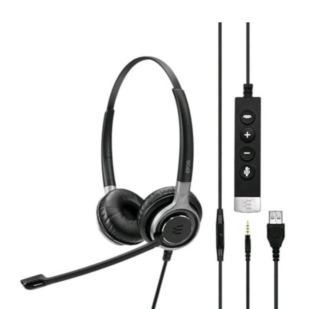 Sennheiser Century SC 660 Premium Dual-Sided Wired Headset New Open Box